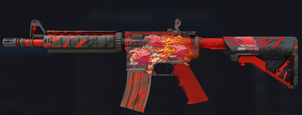 M4A4 | Howl FN + 4x iBUYPOWER (Holo)