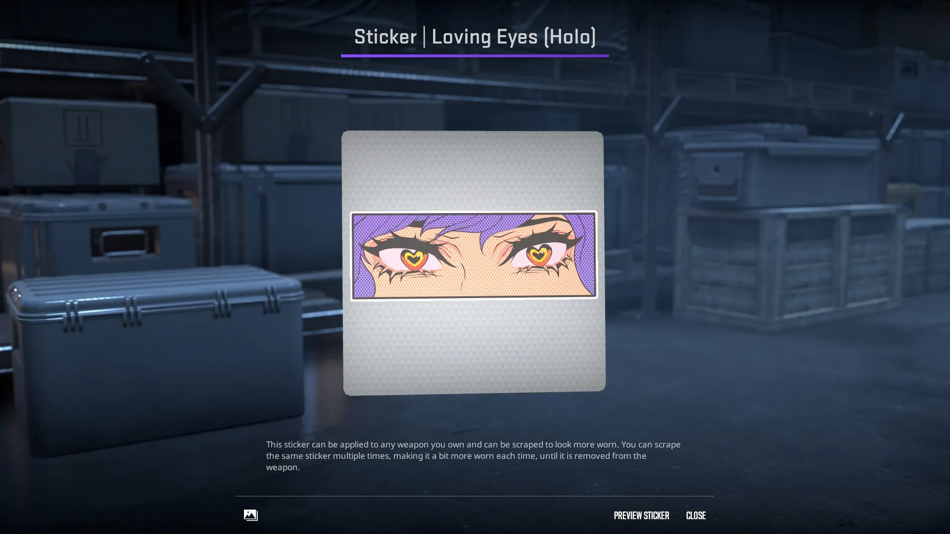 Sticker | Loving Eyes (Holo)